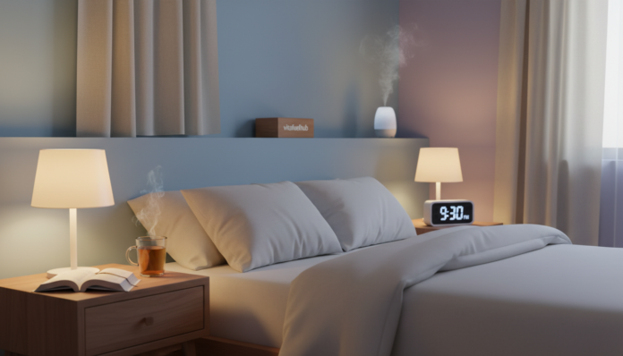 night routine for better sleep