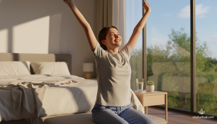 wake up energized